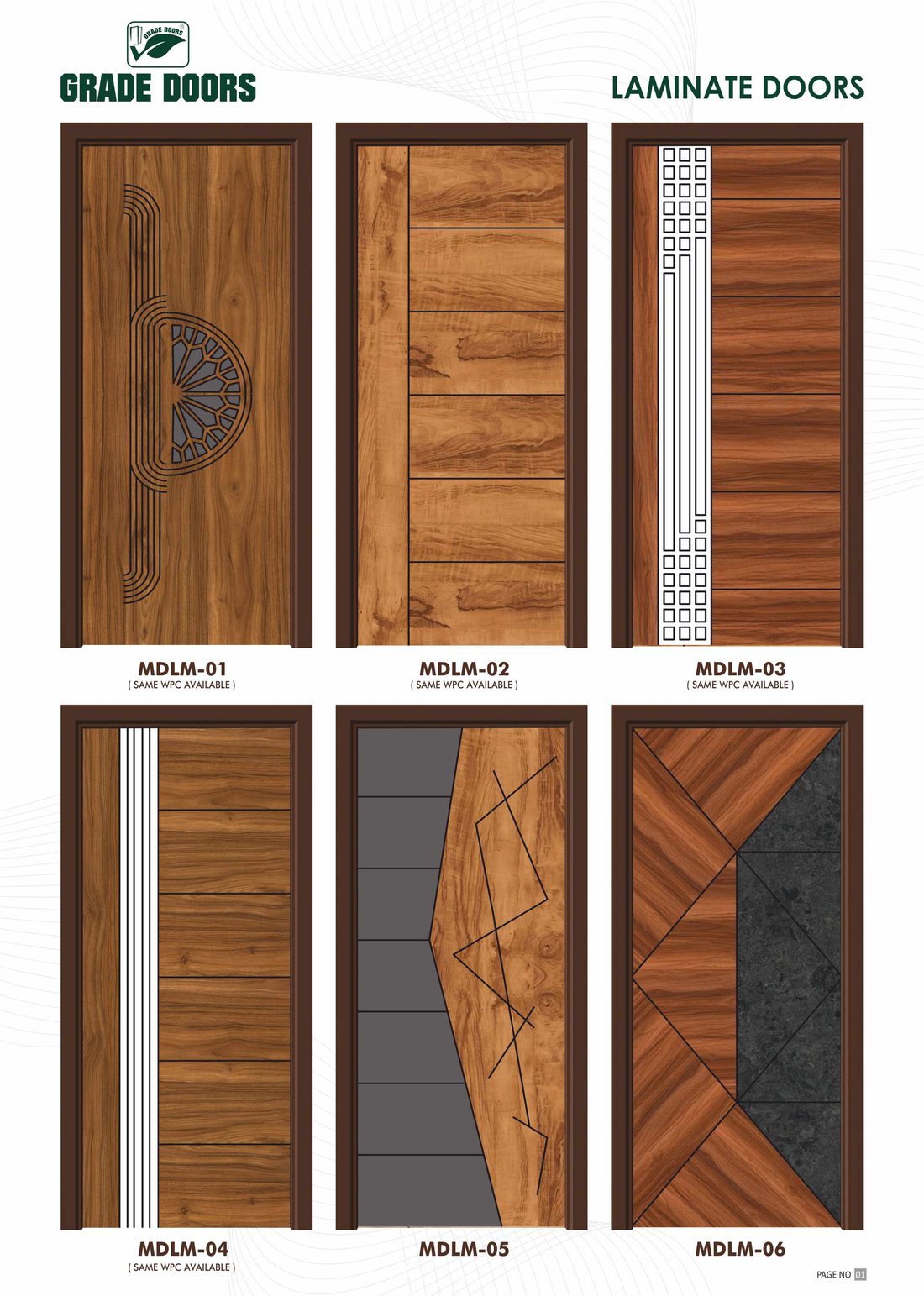 Laminate doors, second view